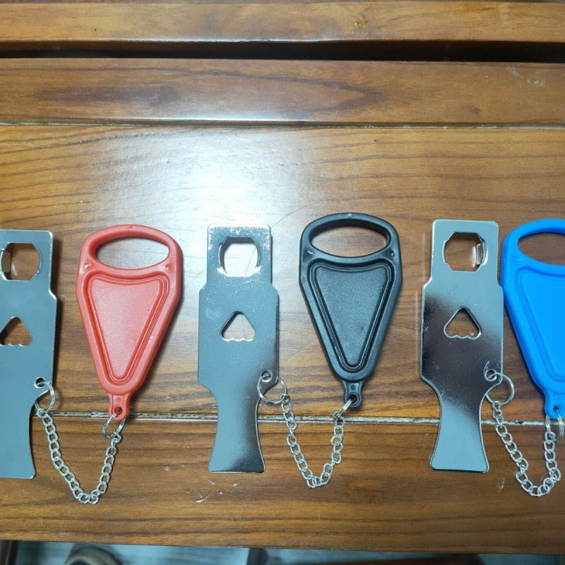 Portable door latch lock