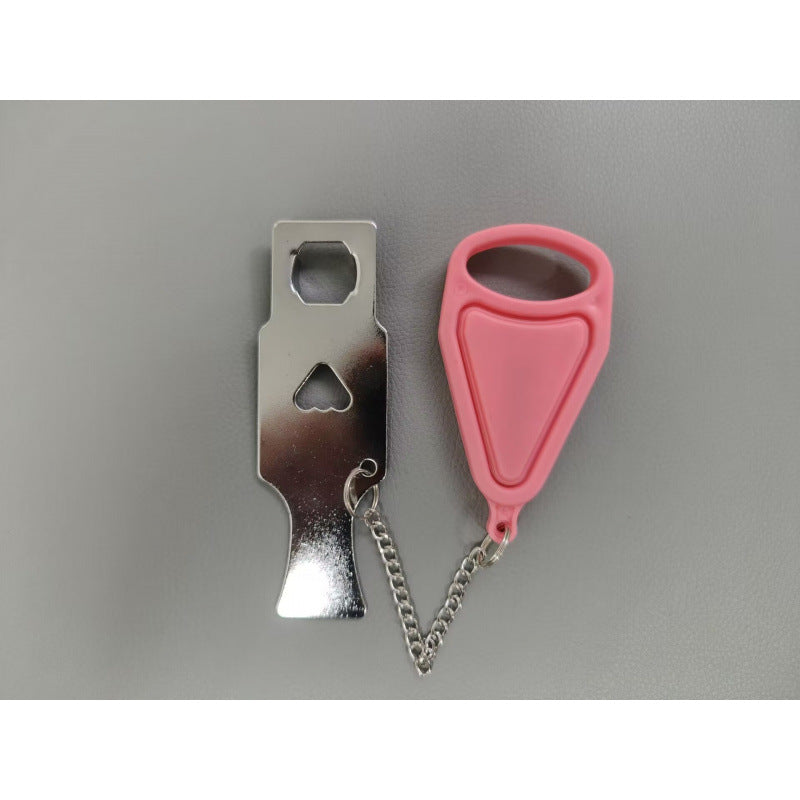 Portable door latch lock