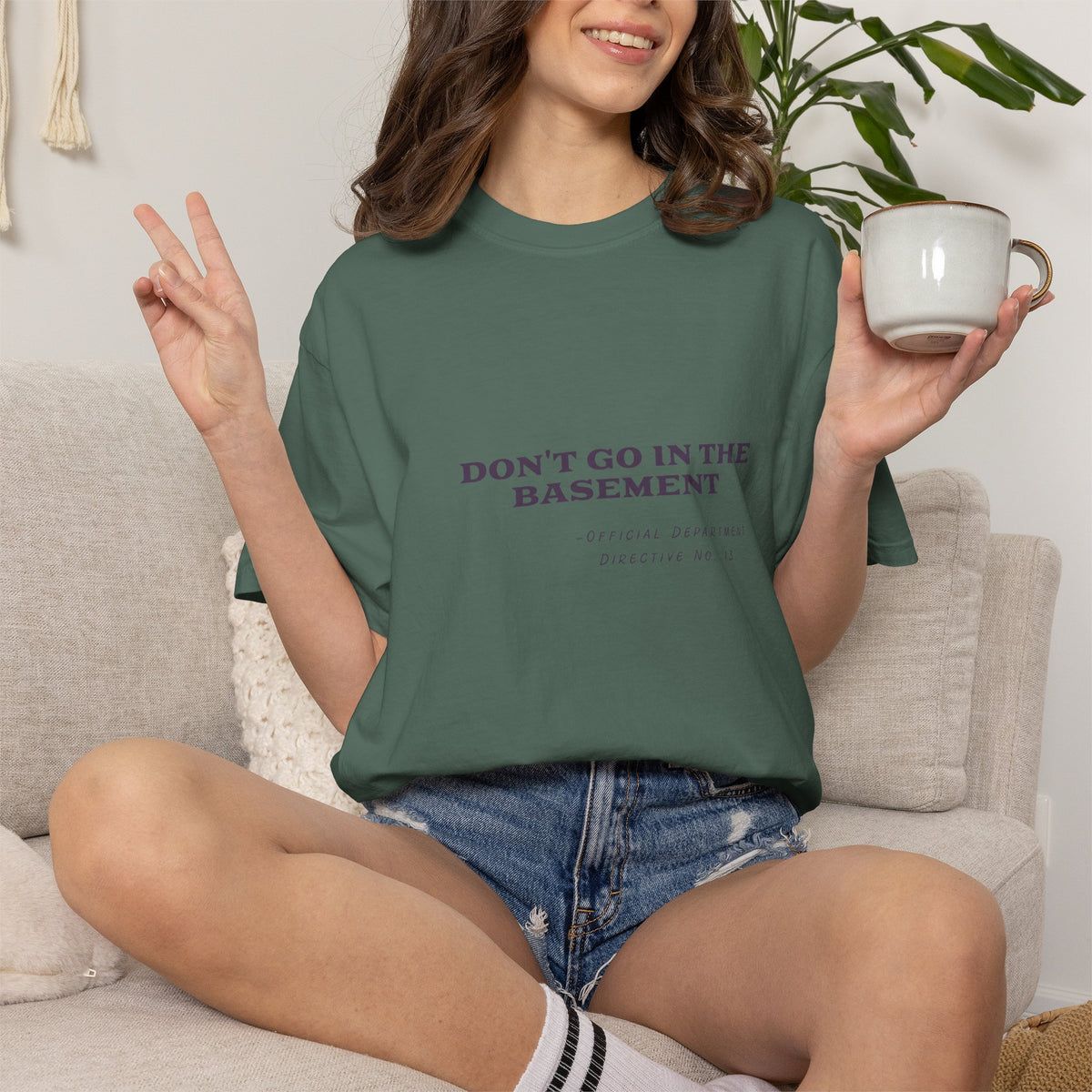 Don't Go In The Basement Tee