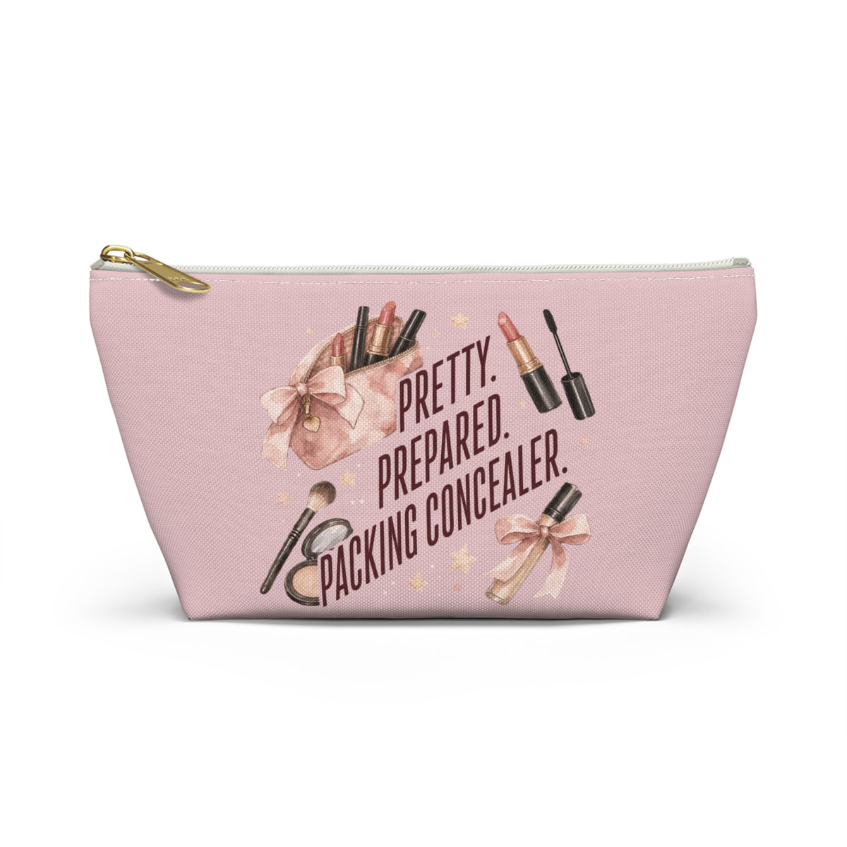 Pretty. Prepared. Packing Concealer- Cosmetic Bag