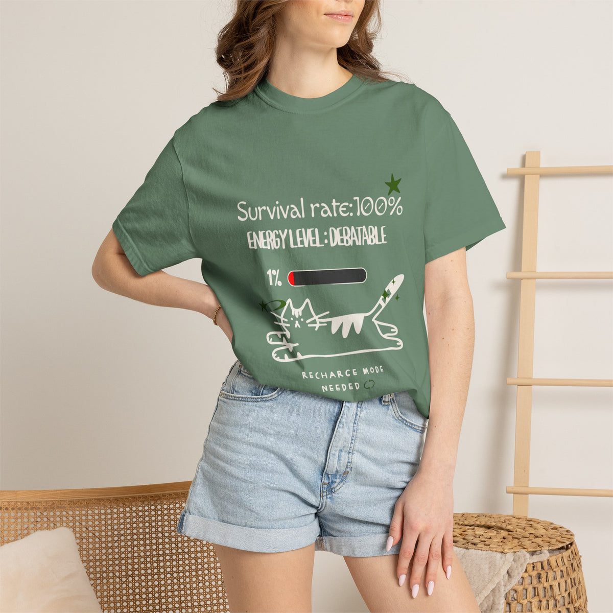 Survival Rate 100% Graphic T-Shirt