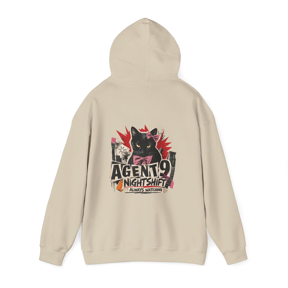 'Agent 9: Night Shift' Graphic Pullover