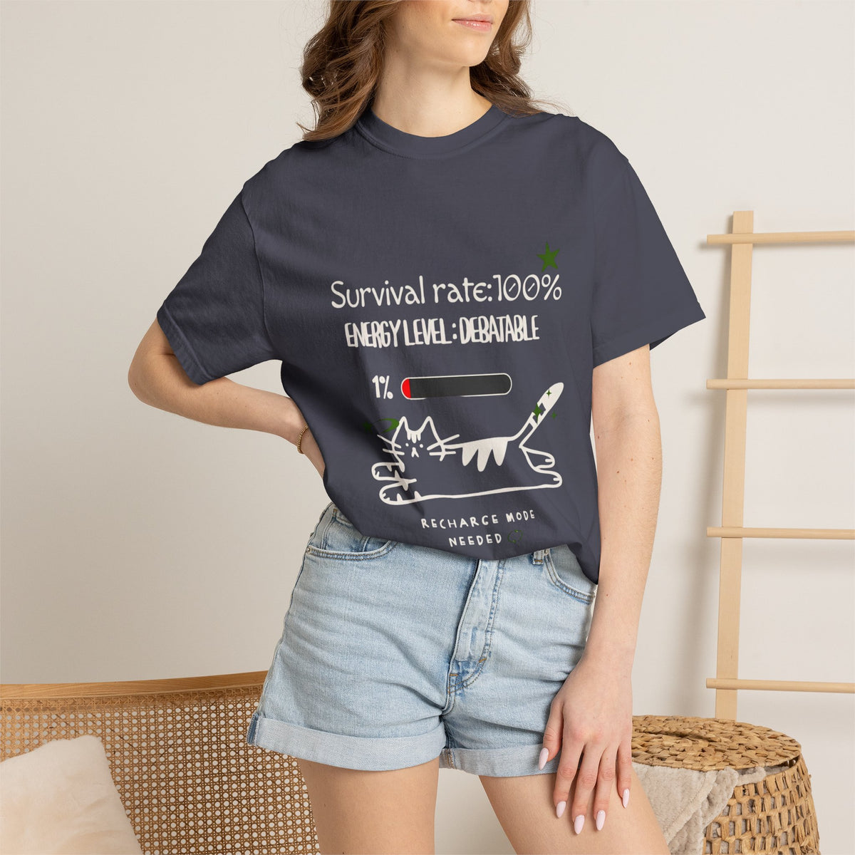 Survival Rate 100% Graphic T-Shirt
