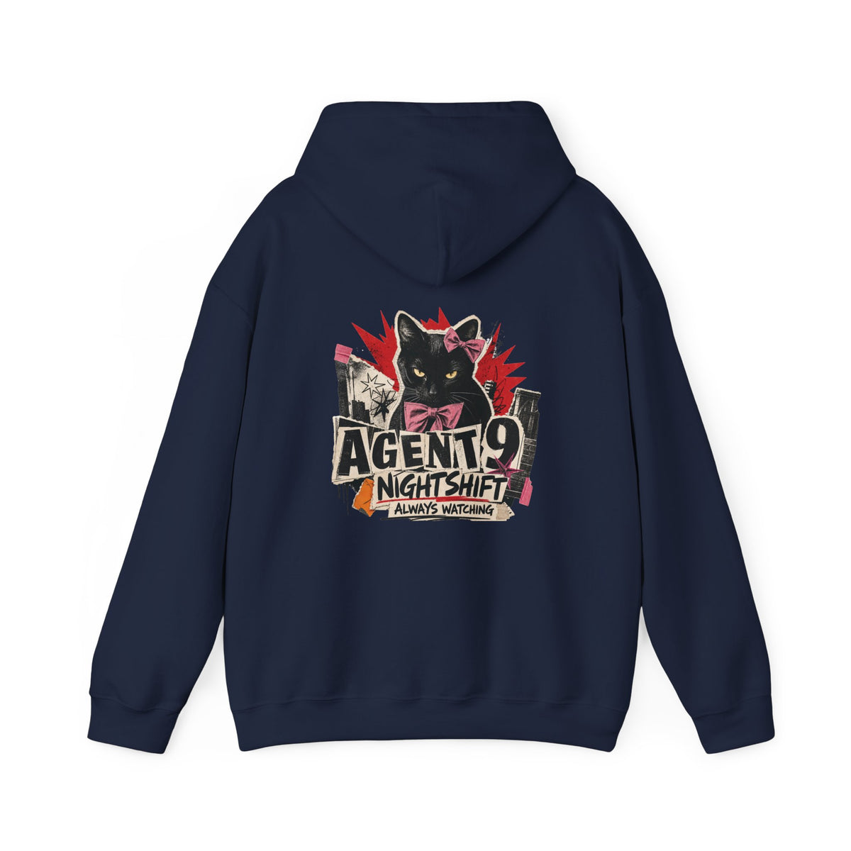 'Agent 9: Night Shift' Graphic Pullover