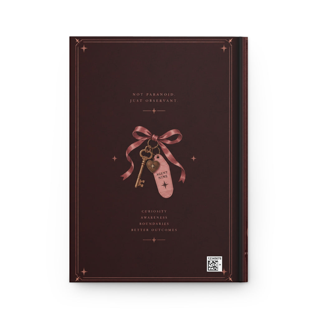 Suspicious Vibes Hardcover Lined Journal V1