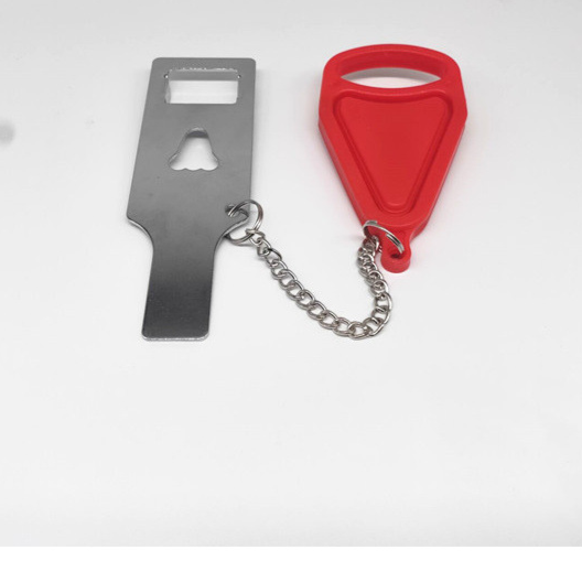 Portable door latch lock