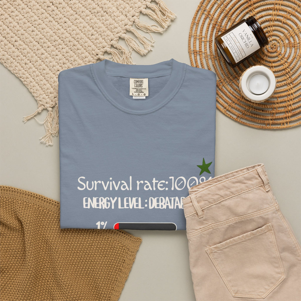 Survival Rate 100% Graphic T-Shirt