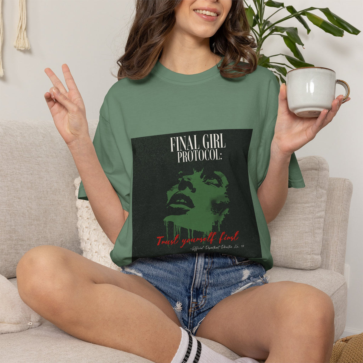 Final Girl Protocol Graphic Tee