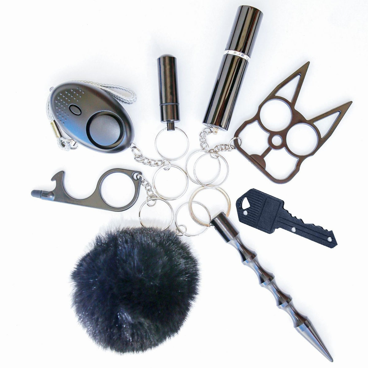 Self Defense Keychain Set