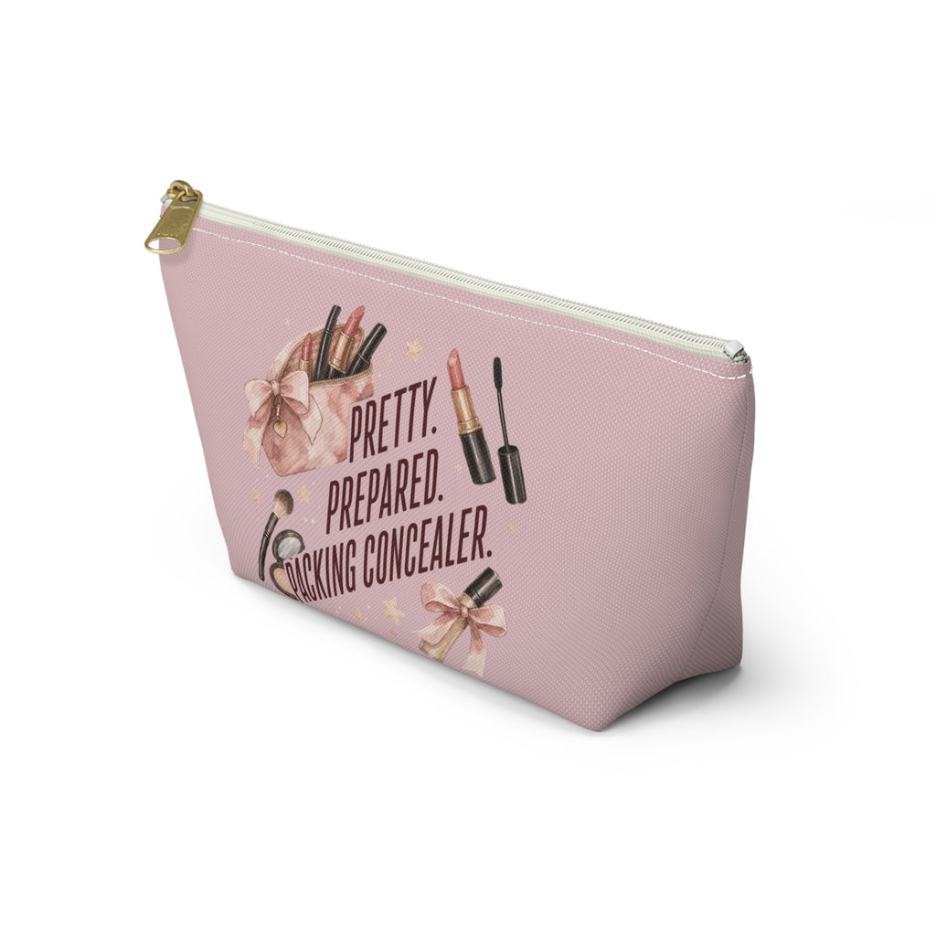 Pretty. Prepared. Packing Concealer- Cosmetic Bag