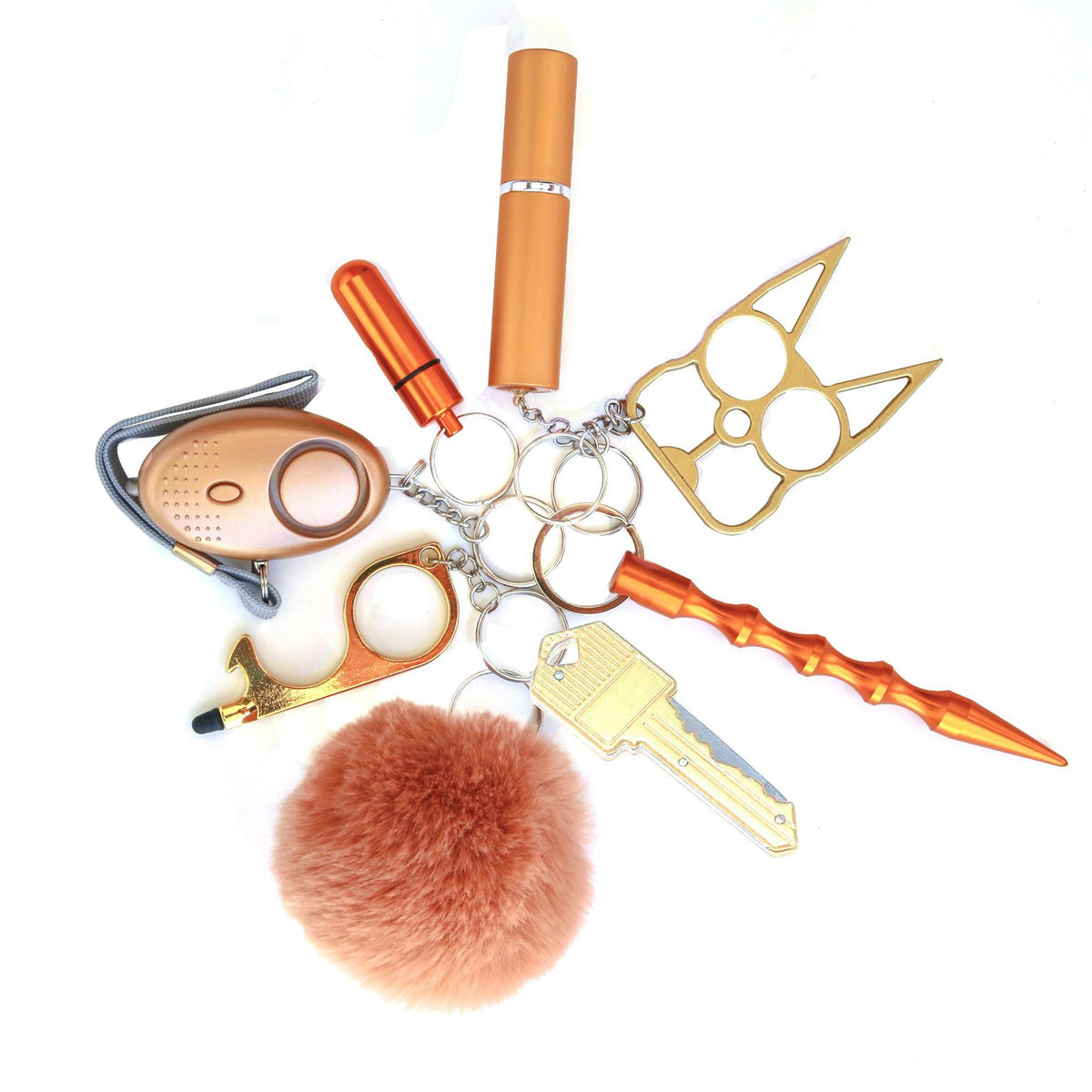 Self Defense Keychain Set
