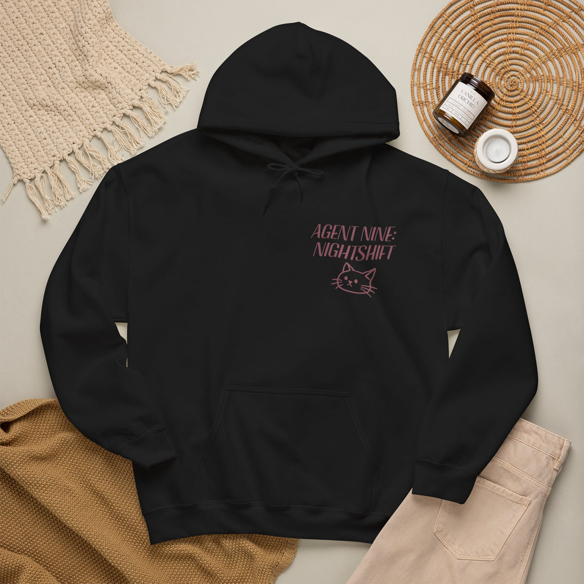 'Agent 9: Night Shift' Graphic Pullover