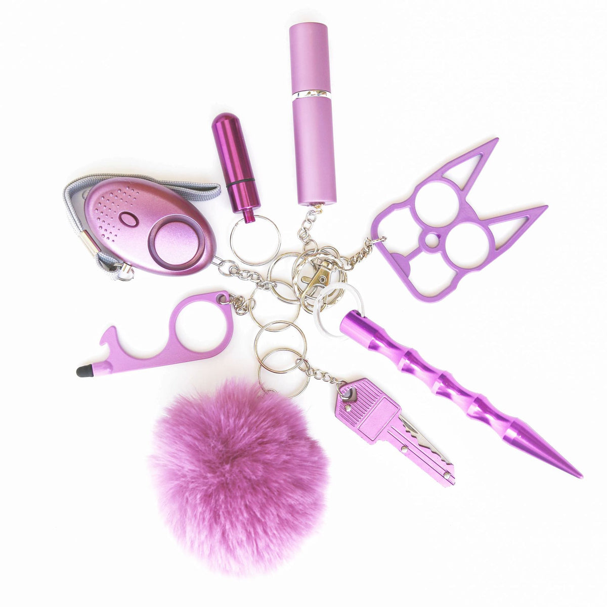 Self Defense Keychain Set