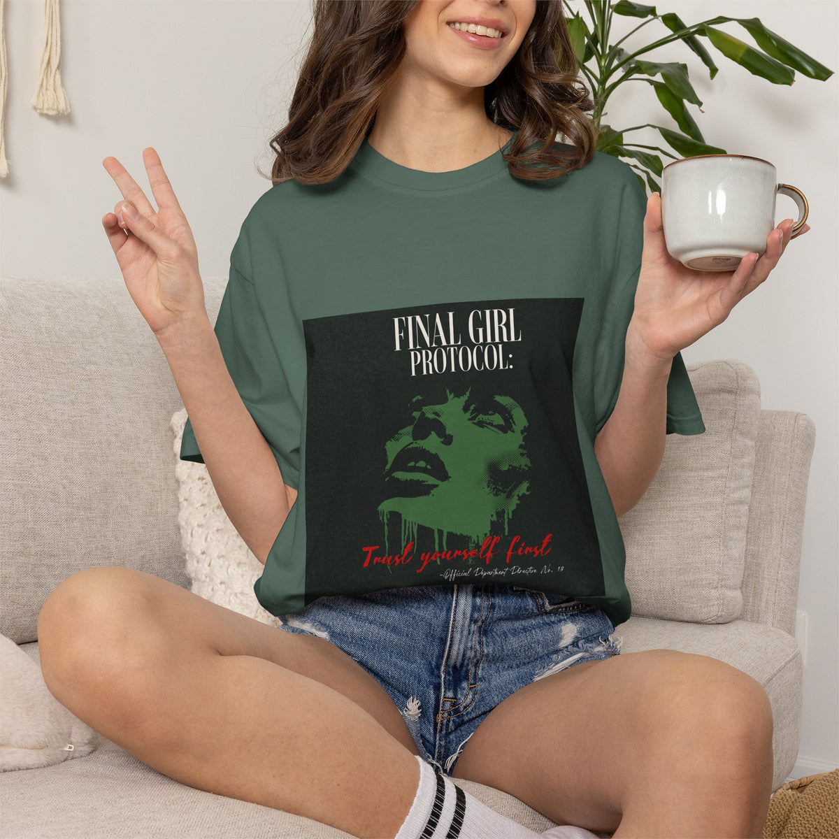 Final Girl Protocol Graphic Tee