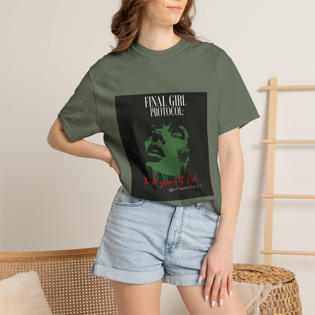 Final Girl Protocol Graphic Tee