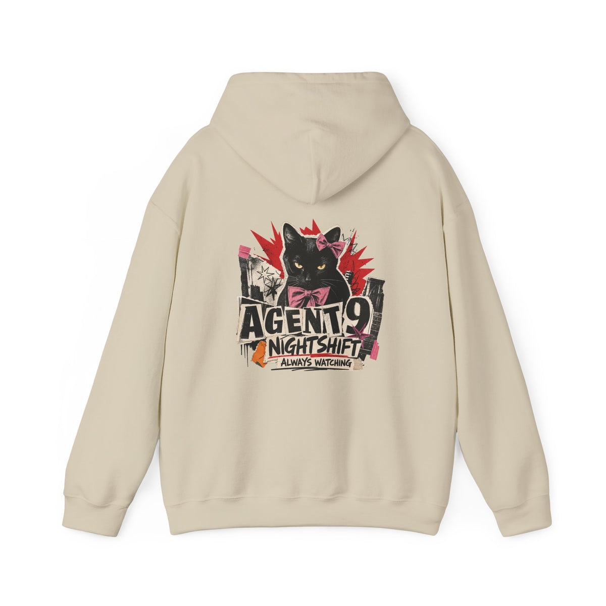 'Agent 9: Night Shift' Graphic Pullover