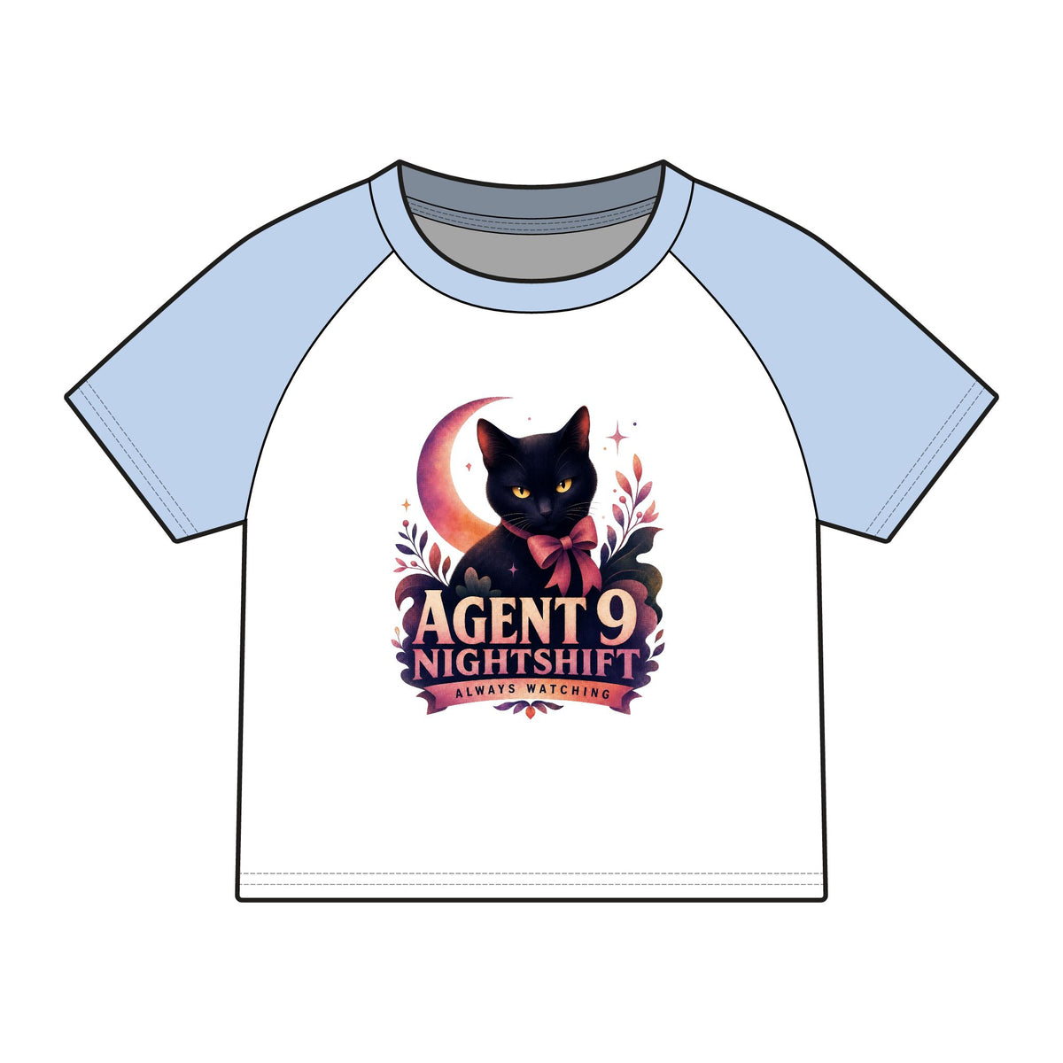 Agent 9 Always watching -Baby Tee