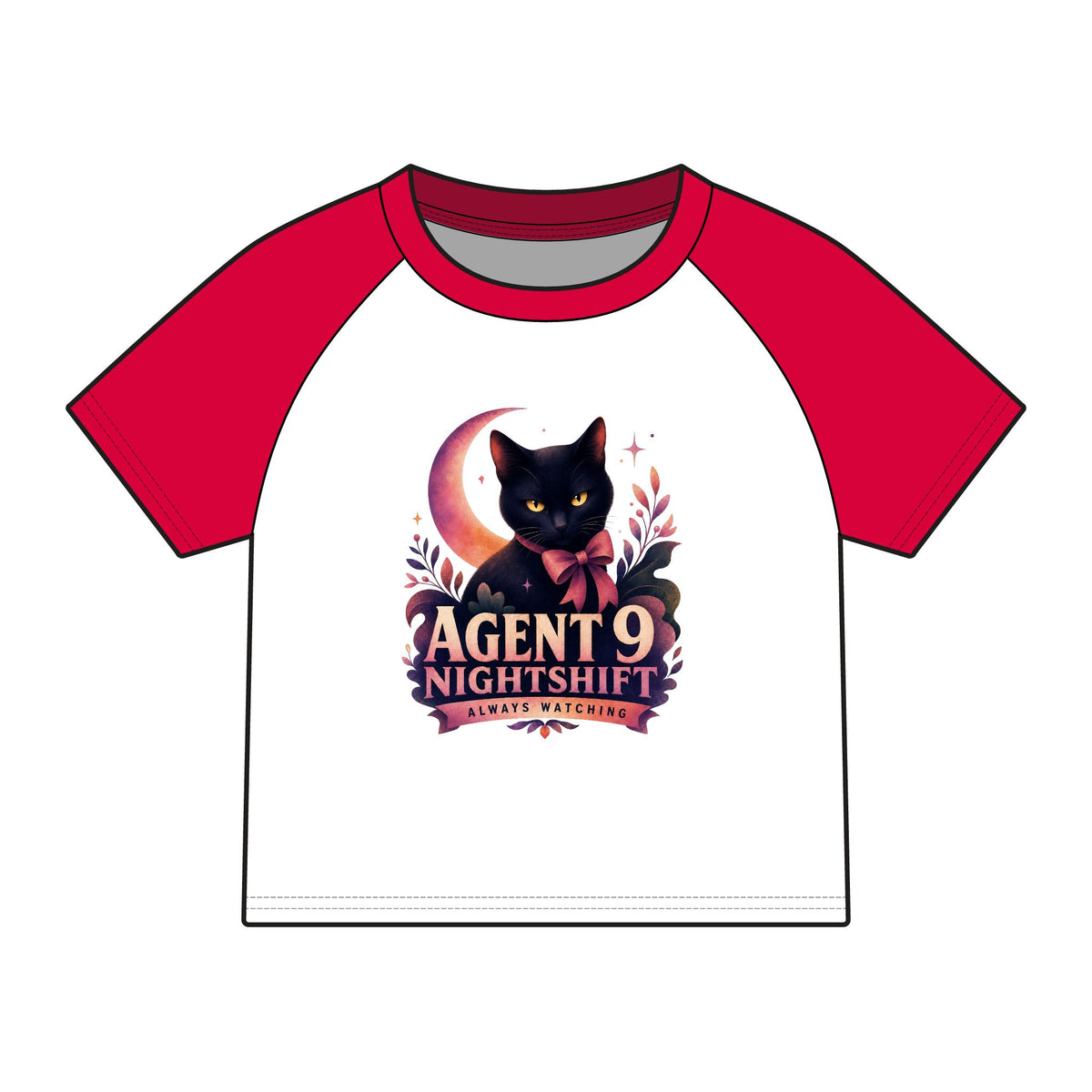 Agent 9 Always watching -Baby Tee