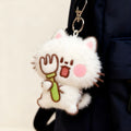 Plush keychain