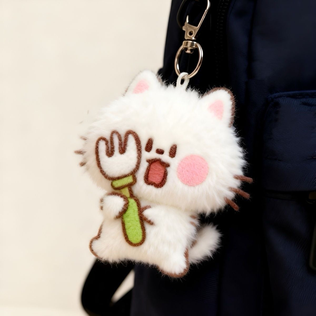 Plush keychain