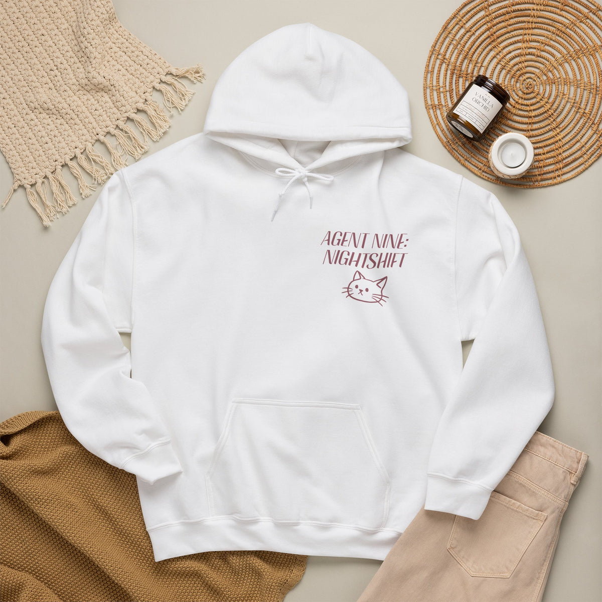 'Agent 9: Night Shift' Graphic Pullover