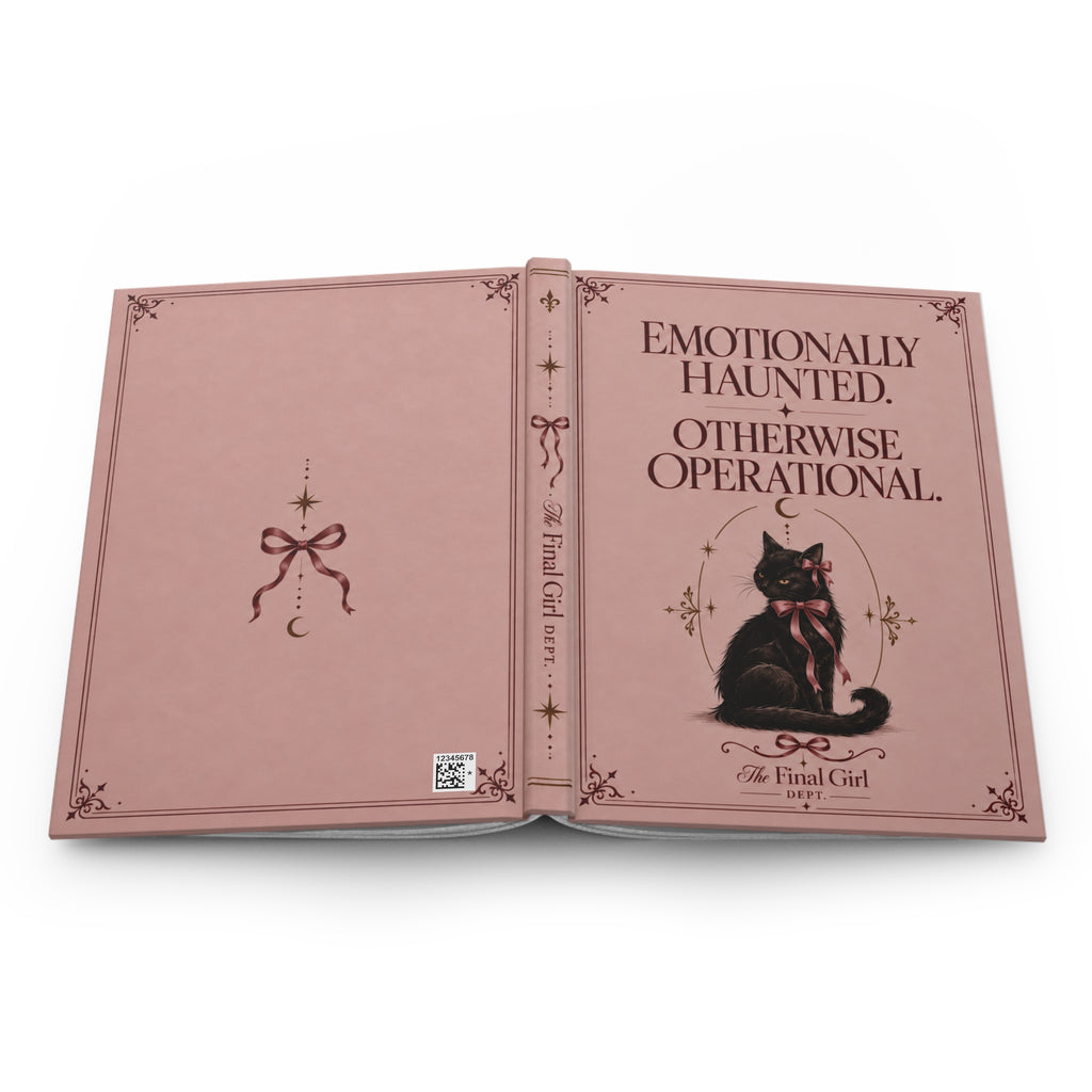 Emotionally Haunted Hardcover Journal