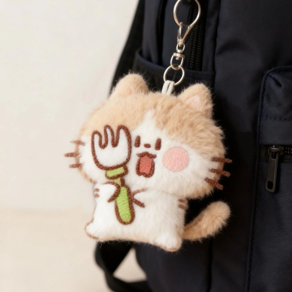 Plush keychain