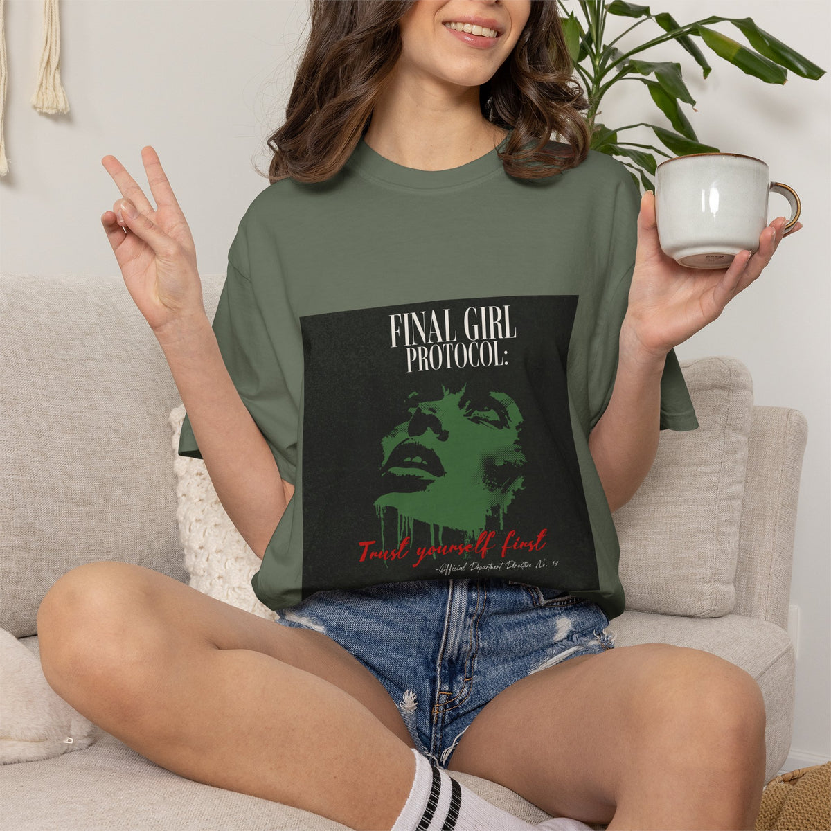 Final Girl Protocol Graphic Tee