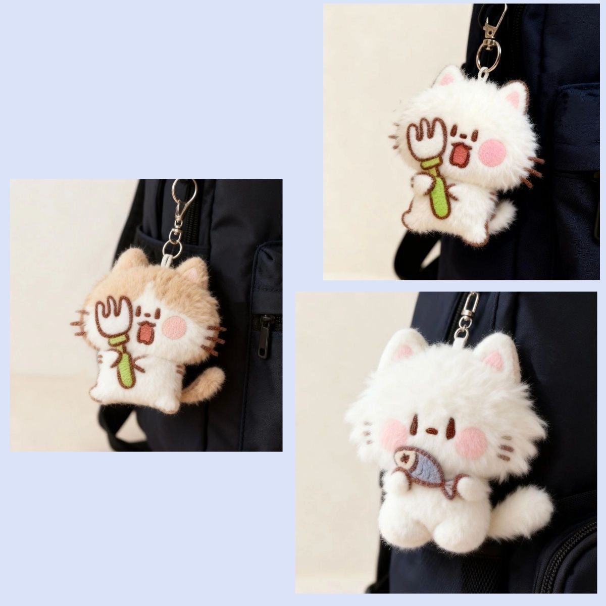 Plush keychain