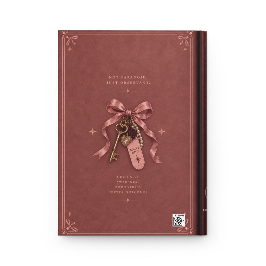 Suspicious Vibes Hardcover Lined Journal V3