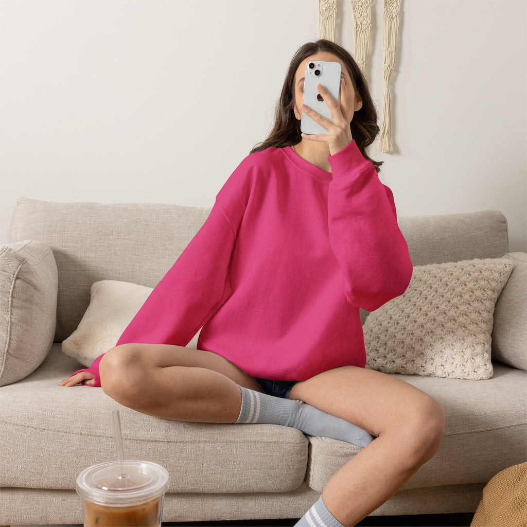 Crewneck Sweatshirt — “Final Girl Field Uniform” Graphic Pullover