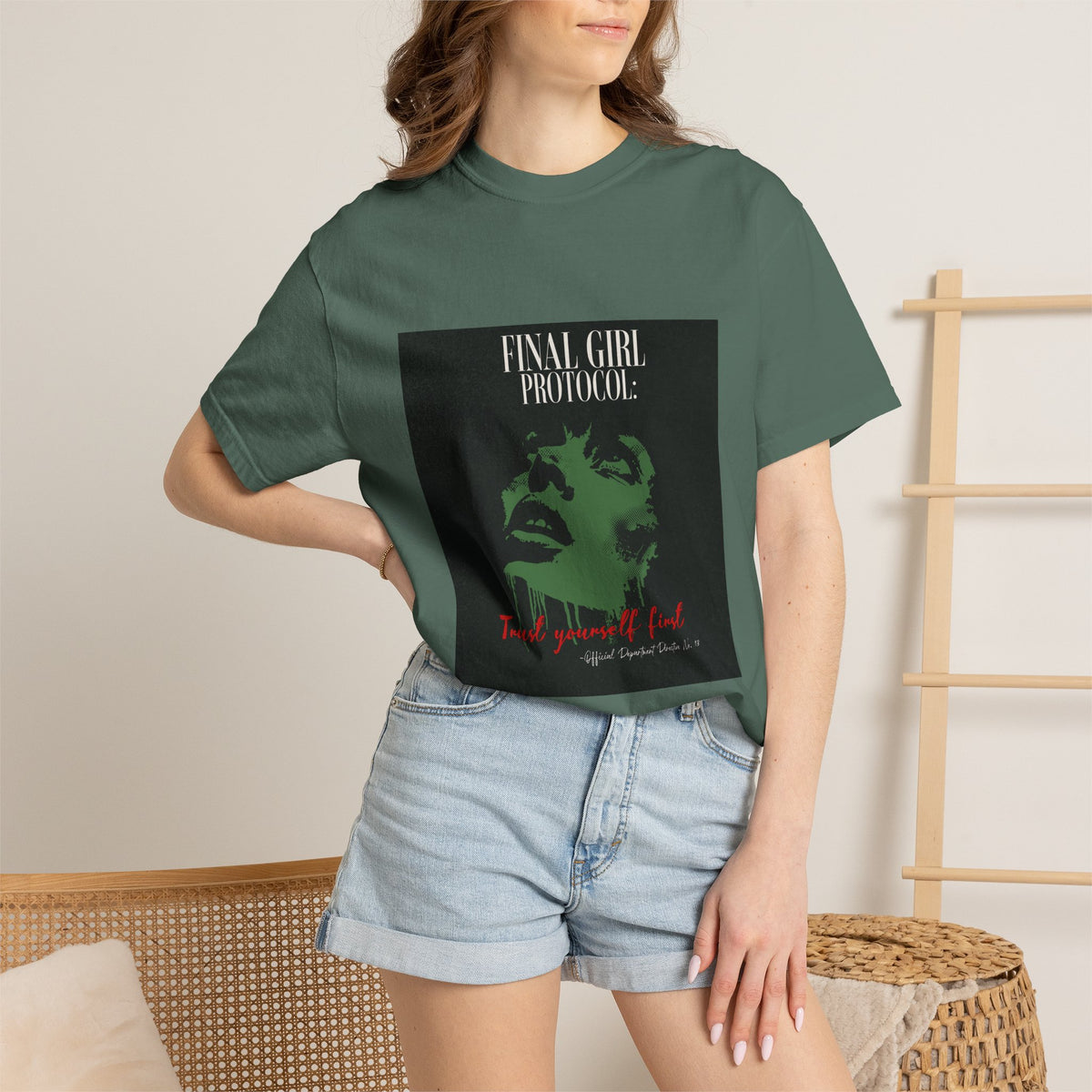 Final Girl Protocol Graphic Tee