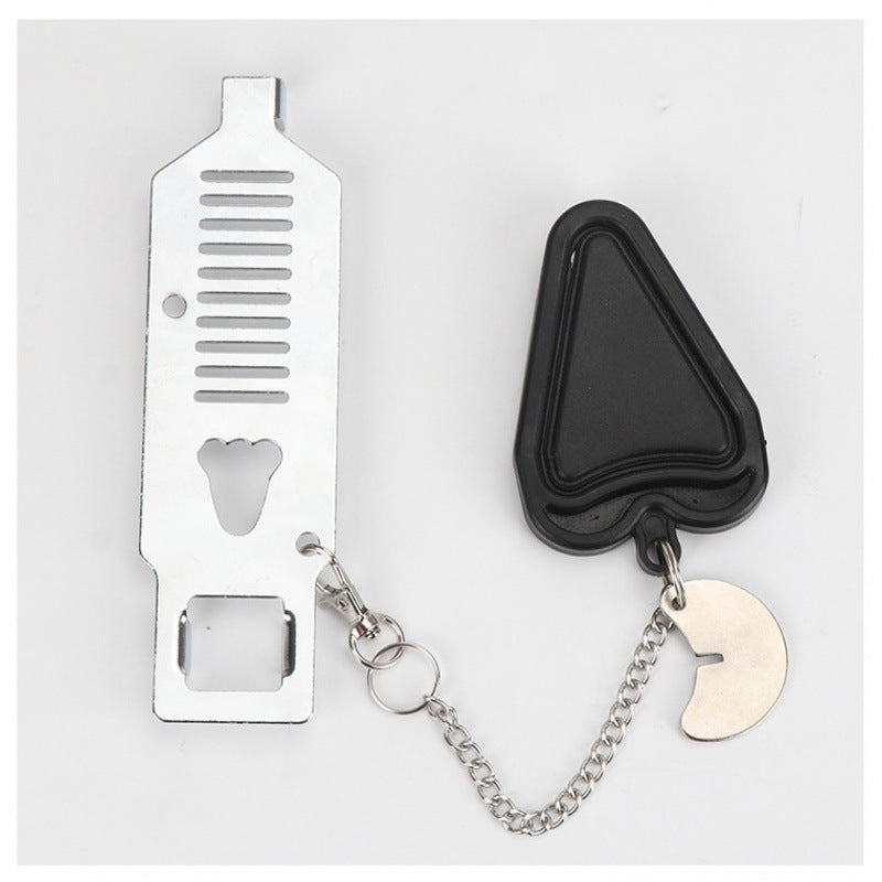 Portable door latch lock