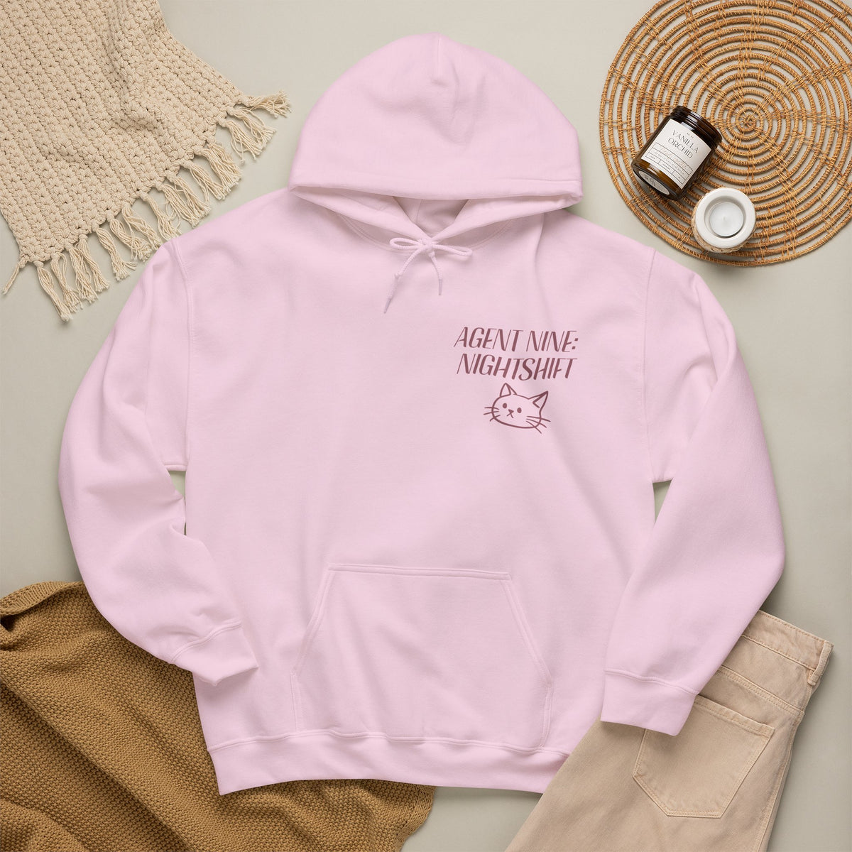 'Agent 9: Night Shift' Graphic Pullover