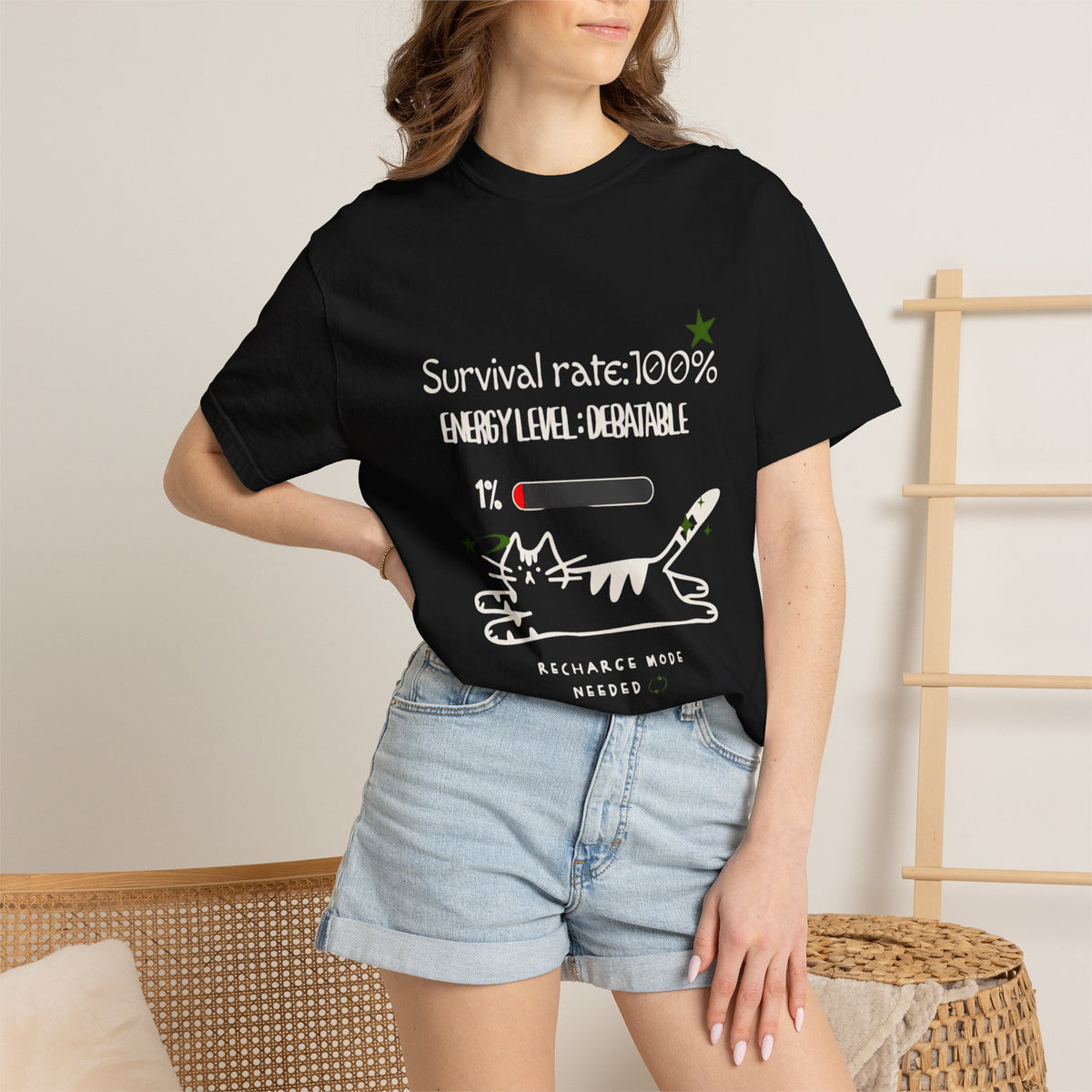 Survival Rate 100% Graphic T-Shirt